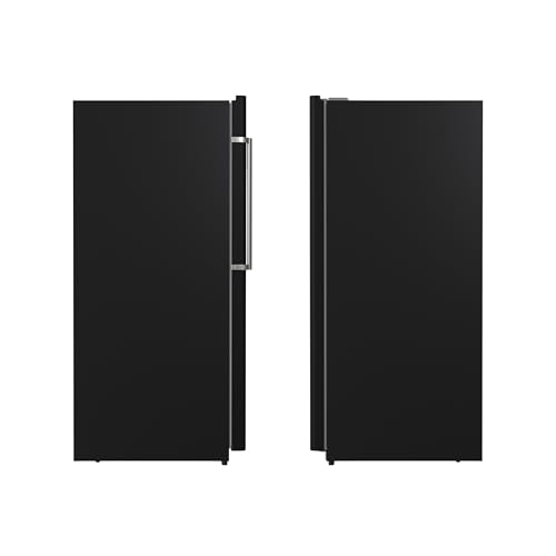 Conserv 14cf Upright Freezer CONVERTIBLE REF Garage Ready 28in wide 110V (Black) on Fridge.com