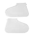 Couvre-chaussures imperméables en silicone, protecteur de chaussures antidérapant, couvre-chaussures réutilisables pour hommes et femmes, bottes de pluie résistantes pour les activités(Medium)