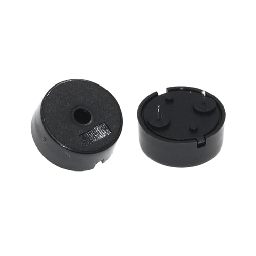 TSIOHKBS 5PCS Model 1740 Buzzer 17 * 7MM Foot Distance 10mm 1707 Piezoelectric Passive Buzzer high Temperature Resistance 15240