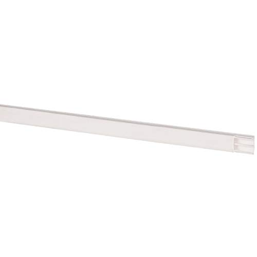 Moulure blanche 2 compartiments 22 x 12 mm Avec cloison Keva Planet wattohm Cover