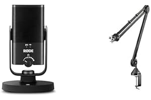 RODE NT-USB Condenser USB Microphone for Podcasting, Streaming, Gaming, Music Production, Vocal...