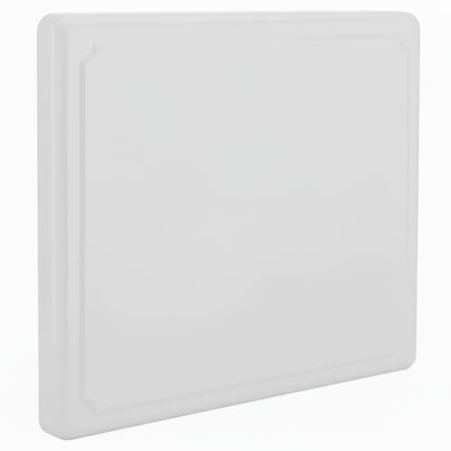 HOMELAY Coperchio piano cottura a gas. Coperchio in vetroceramica con bordi arrotondati. Dimensioni: 52,5 x 60,5 x 5,5 cm. Copre fuochi Fornello a gas in acciaio inossidabile, bianco o nero. (Bianco)