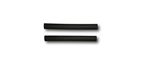Pferdelinis Protectores de goma para esporas, protectores de goma, 2 unidades, color negro