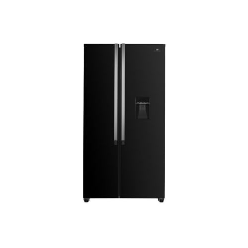 Réfrigérateur américain Continental Edison - CERA532NBD - 2 portes - 529L - L90 cm xH177 cm - Classe D - Noir