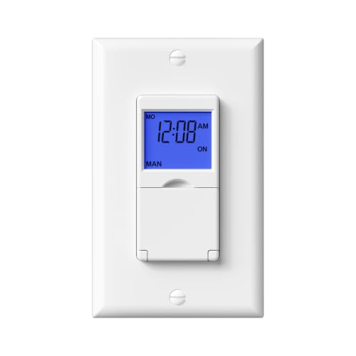 BN-LINK 7 Day Programmable Astronomical in-Wall Timer Switch