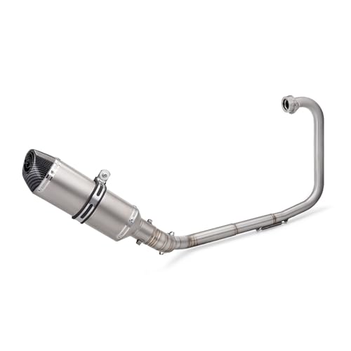 Tuyau d'échappement moto Bajaj Pulsar NS200 en acier durable avec raccord 51mm
