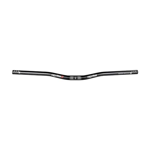 Guidon de vélo Ergotec 25,4 mm avec élévation 20 mm noir