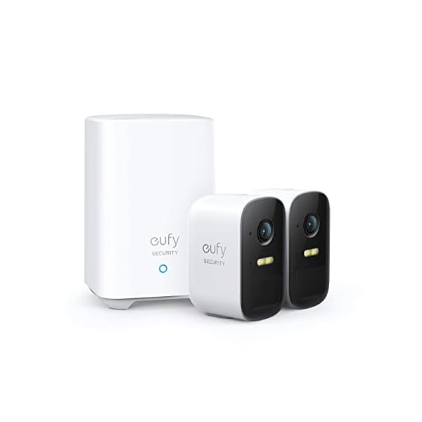 eufy Security eufyCam 2C 2+1, kabellose Überwachungskamera für draußen