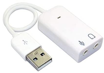Frackson Updated USB Sound Card | External Stereo Sound Card with 3.5 mm Headphone and Microphone Socket | 7.1 Channel Audio Adapter for PC, Laptop (B09Y2ZPY1M) Amazon Price History, Amazon Price Tracker