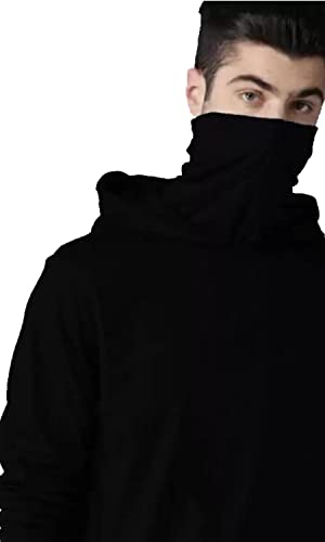 Image of Mask Winter Hoodie Sweatshirt for Men