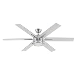 Honeywell Ceiling Fans 51626-01 Kaliza Ceiling Fan, 56, Pewter