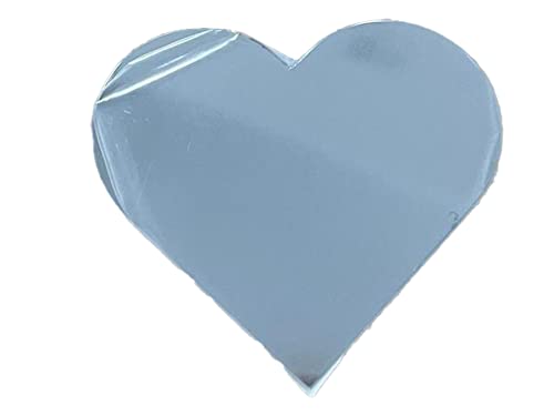 Melody Jane Espejo de pared con forma de corazón para casa de muñ...