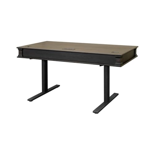 Martin-Furniture-Traditional-Wood-Electronic-SitStand-Desk-Standing-Desk-Adjustable-Desk-Dark-Brown Martin Furniture Traditional Wood Electronic SitStand Desk Standing Desk Adjustable Desk Dark Brown