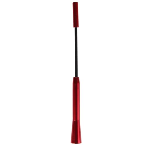 CLISPEED Antena para Vehículo de Aleación de Aluminio Ligera y Estilizada Tornillos, Antena de Radio para Coche Audio Claro y Diseño Llamativo para Techo de Automóvil