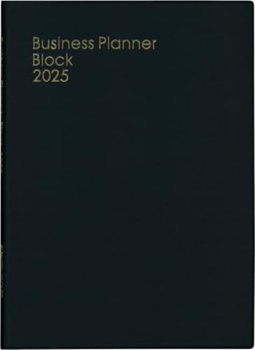 博文館 手帳 2025年 B5 ウィークリー ビジネスプランナー ブロック 黒 No.218 (2025年 1月始まり)