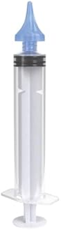 EZY DOSE Ear Wax Removal Syringe Tri-Stream Tip, Prevents Ear Infections, Safe and Effective, Easy to Use, Perfect for Kids and Adults, 20mL Capacity Clear, BPA Free