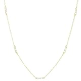 LYGXWJFC Collar de una Sola de Tres Collares Apilados para Mujer, joyería, Collar de Cadena