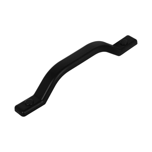 Ciieeo Pasamanos para vehículos recreativos manijas de autocaravana por puerta piezas trapezoidales de rv manija interior empuñadura rv asidero del coche hdpe Black