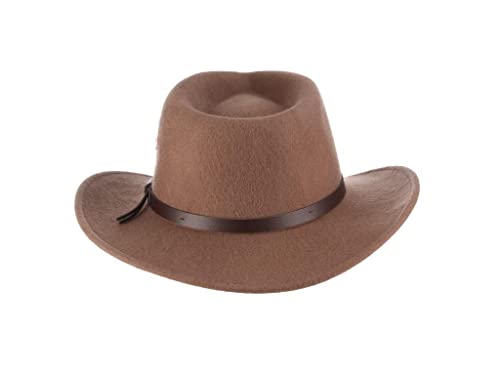 Image of Scala Classico Men's Crushable Felt Outback Hat