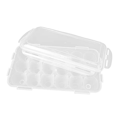 GLEAVI 箱 camp picnic マルチグリッドエッグケース エッグキーパー エッグホルダー ポータブルエッグケース 冷蔵庫 卵 配送ボックス トレイ 容器 プラスチック