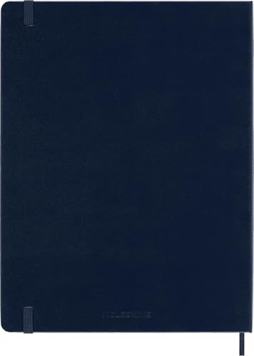 Moleskine Sapphire Blue Extra Large Ruled Notebook Hard