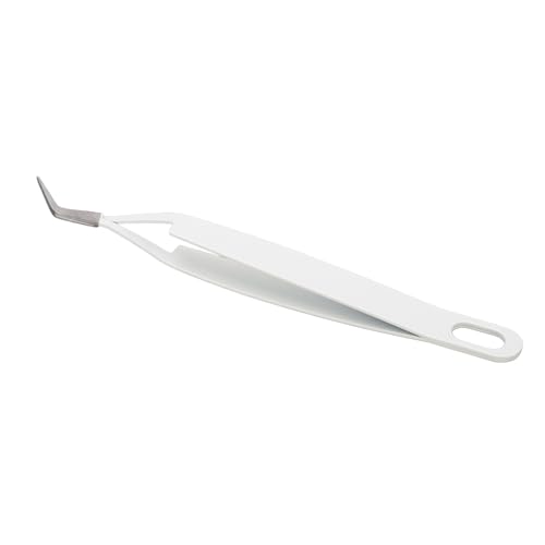 Stainless Steel Lash Tweezer Tight Clamping, Comfortable Grip, Seamless Fit for False Lashes, for Eyelash Extension