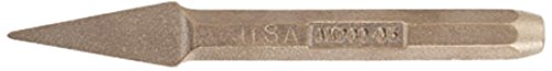 Ampco Safety Tools C-5A Chisel with Cape, Non-Sparking, Non-Magnetic, Corrosion Resistant, 5/8