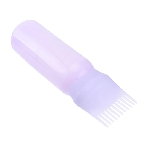 SHERCHPRY Botella Dispensadora De Aplicador De Color Peine Plástico Para Peluquería y Hogar