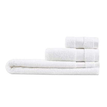 Gesichtshandtuch, Handtuch, Badetuch, 3-teiliges Set, für Damen und Herren, zum Baden, reine Baumwolle, weich und saugfähig (Farbe: C, Größe: wie abgebildet) (A wie abgebildet)