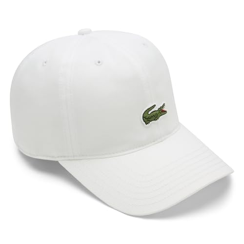 Casquette baseball Lacoste blanc mini pour vos sorties estivales et sport