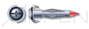 (3000 pcs) 1/8", Hollow Wall Anchors, Drive Style, C1008-C1010 Steel Ships Free in USA by Aspen Fasteners