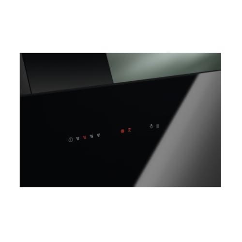 Hotte Murale Inclinée 60cm 460m3/h Noir - LFV426K