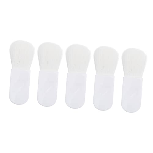 VICASKY 5pcs Multi-purpose Mini Blush Brush Mini Makeup Brush Set Portable Soft Easy to Clean for Travel