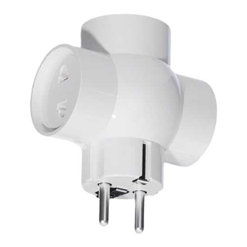 Adaptador de viaje universal - Extensor de corriente | Adaptador de corriente 16A para estancias en Europa, Alemania, Rusia y Destinos Internacionales