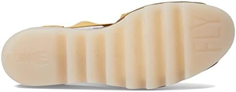 Fly London Women's Ankle-Strap Sandal, Honey, 11.5 | Image 2