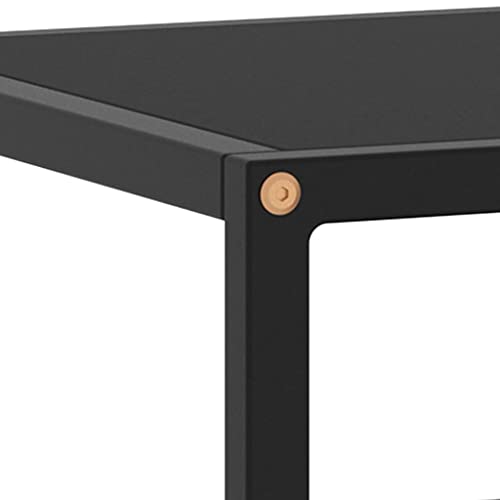 Mueble de TV negro de 120 x 40 x 40 cm ideal para renovar el estilo contemporáneo de su salón 6