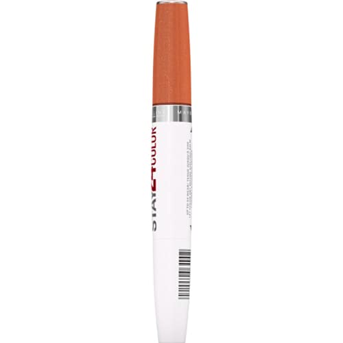 Maybelline HKS94-2778 Super Stay 24 2-Step Long Lasting Liquid Lipstick And Lip Balm, 910 Copper Glisten thumb #10