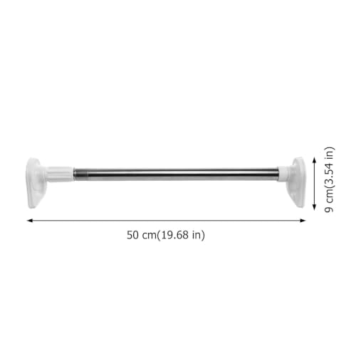 Tringle à rideau de bain télescopique pour douche et dressing net
