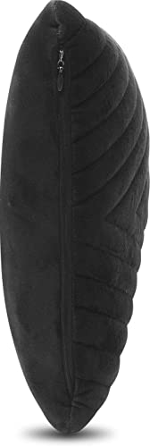 Image of Auto Hub Memory Foam Backrest Cushion, Passengers Rest to Relieve Back Pain and Improve Sitting Posture Universal Version for All Car Seats (Black)