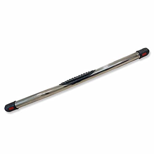 Image of Stainless Steel High Gloss Safety Rear Bumper Protector for Toyota Fortuner 2012