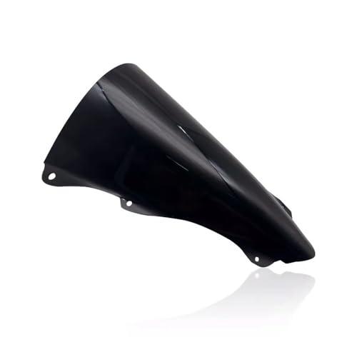 Spoiler d'extension pare-brise gris pour réduire la fatigue du cou sur moto