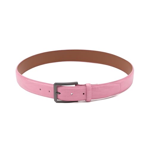 Men's Belt, Handmade Genuine Leather Mens Belt For Gift Mens Dress Casual 1 3/8"3