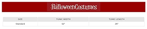 Disfraz infantil tunic corazón rojo tamaño standard miniatura 3