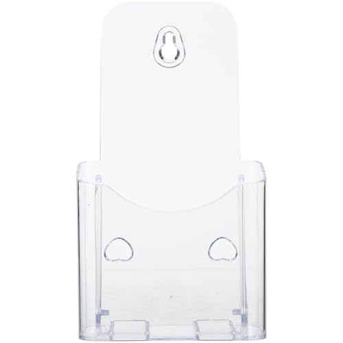 ULTECHNOVO Organiseur de Bureau Mural en Acrylique Transparent A6 Classification Claire pour Documents, pour Usage Bureau Moderne et Design