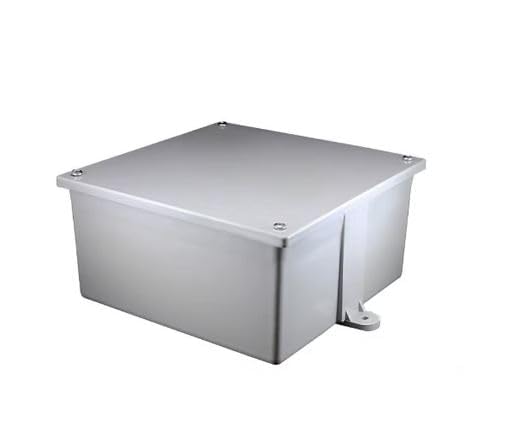 PVC Junction Box 4x4x2 ETL Listed Gray Outdoor Electrical Enclosure NEMA Rated (10)