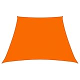 Forma: trapezio Home Arredamento Arredamento Vela Vela Oxford Tessuto Trapezio 3/5x4 m Arancione