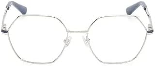 Óculos de Grau Guess GU2869 010 Prata Lente Tam 53