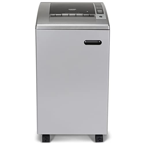 Aurora Commercial Grade Heavy Duty 25-Sheet Crosscut Paper And Cd/Credit Card Shredder/ 60 Minutes/ Security Level P-4 #TOP5