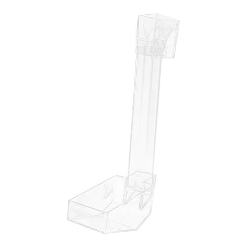 TOBBOMEY Fish Tank Feeder Tank Pond Pet Aquarium Pantry Automatic Fish Feeder Shrimp Holder Aquariums Jellyfish Food Pond Plant Chiller Platform Dish Automatic Tubing Acrylic