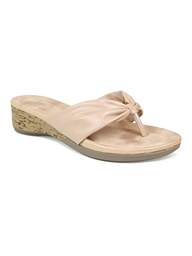 Image of Inc.5 Shoes Women Wedge Heel Fashion Sandal 100952 L.Peach